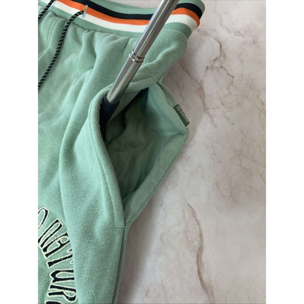 Parks Project x Peanuts Snoopy Green Jogger Sweatpants Sz Small Escape To Nature - Picture 5 of 16